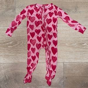 Posh Peanut Queen of Posh Footie Ruffled Zippered One Piece - 3-6 months